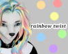 H. Rainbow Twist Hair