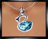 Swan Blue Necklace