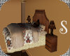 Couple Cuddle Bed Brown