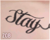 Z| Stay Strong Tattoo