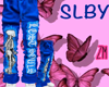 SLBY Pants Blue