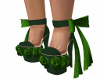 Eskape Green Heels
