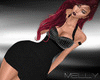 MC | Spiked Black dress