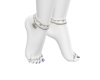 ULMA PURP JEWELED FEET