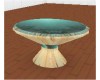 Aqua Wood Table