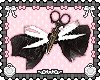 ꒰♡ cute scissor bow