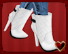T♥ White Fashion Boots