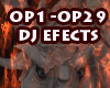 OP1-OP29 DJ EFFECTS