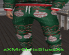 Christmas Green PJ pants