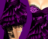 *T* Purple Lace & Satin