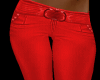 Q*JANET RED PANT