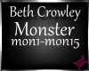 !M!Beth Crowley Monster