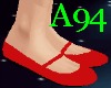 [A94] Child Red Shoes