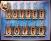 COFFEE LOVER STICKER