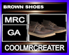 BROWN SHOES