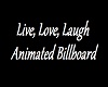 Live-Love-Laugh Sign