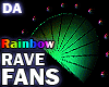 [DA] Rainbow Rave Fan