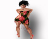 Sexy Rose Teardrop Dress