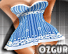 OZ-Blue Cute Dress-XXL