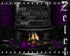 Violet Nights Fireplace
