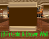 (BP) Gold & Brown Wall