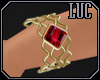 [luc] bracelets g ruby