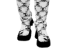 BLK AND WHITE CC BOOTS 2