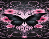 black butterfly couch
