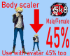 45% Kids Body Scaler M/F
