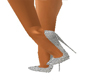 zapatos aguja brillantes