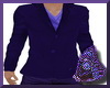 Purple Blazer W/tee M