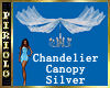 Chandelier Canopy-Silver