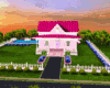 Pink Sweet Family Home