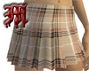 Tan Plaid Skirt