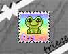 {T}frog stamp