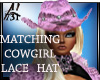 COWGIRL MATCHING HAT