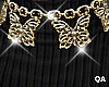 Butterfly Choker Gold