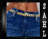 LS~RXL CHAIN JEANS