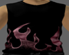 shirt over fire pink