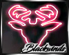 Pink Reindeer Neon Sign