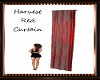 ~HS~Red Sheer Curtain