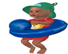 Baby Boy in Floatie