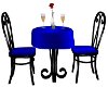 []Blue Romantic Table