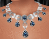 Silver Necklaces(Blue)