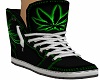Black Weed Sneakers F