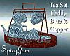 Antq Tea Set Caddy Blue1