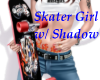 [J]Skater Girl w/ Shadow