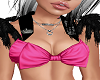 " Pink Bra with Bow