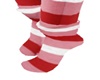 [Nez] PinkWhite Socks
