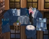 TA Blue Comfy Couch